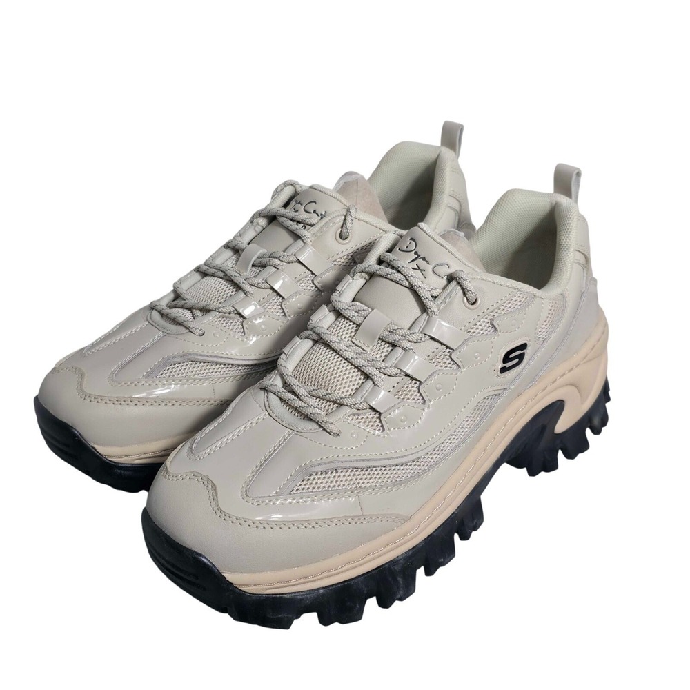 Skechers x Doja‎ Cat Hi-Ryze Doja'Lite Shine Shoes Womens Size 10 Off White New